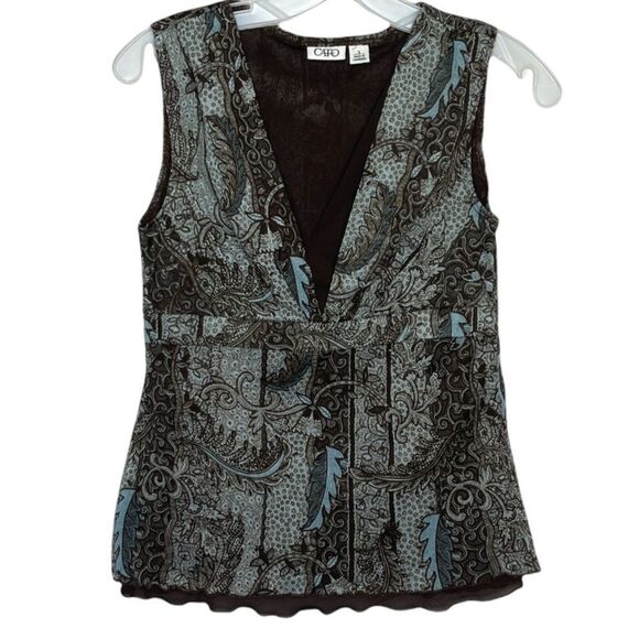 Cato Sleeveless Top - Picture 1 of 7